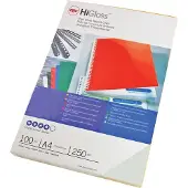 GBC Chrome Din A4 Cover Binding 250g 100 Units Veelkleurig Kinderen