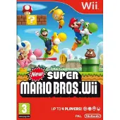New Super Mario Bros. Wii-Standaard (Wii) Gebruikt