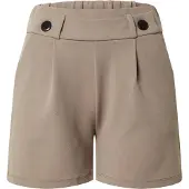 ONLY Bandplooibroek 'Geggo' donkerbeige