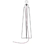 Grupa Products Model Vloerlamp Model 1 | Black | Red