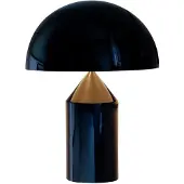 OLUCE Atollo Tafellamp Black Metal | Large
