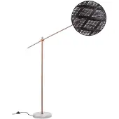 Forestier Chanpen Vloerlamp Copper|Black | Diamond | Ø: 52 cm