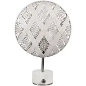 Forestier Design tafellamp Chanpen S, dimbaar, wit / opaal, Woon-/ Eetkamer, Design, tafellamp