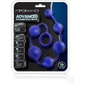 Sans marque Blush Anale kralen PERFORMANCE SILICONE INDIGO Blauw