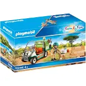 Playmobil Speelset groot (Zoodierenarts met voertuig)