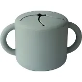 Mushie Snack Cup Cambridge Blue