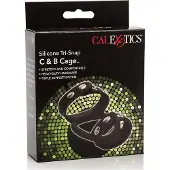 Calexotics Tri-Snap C&B Cage Cockring En Ballstretcher