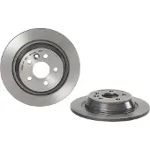 Brembo Remschijf 08A54011 achter, volledig, 1 Stuk