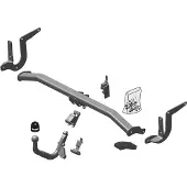BRINK Afneembare trekhaak voor o.a. PEUGEOT