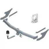 BRINK Vaste trekhaak 607600 Brink voor o.a. RENAULT