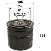 Valeo 586045 Oliefilter