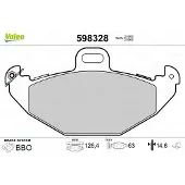 Valeo 598328 Remblokken
