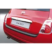 RGM ABS Achterbumper beschermlijst Fiat 500 2007- Zwart voor o.a. FIAT