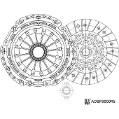 Blue Print Koppelingsset ADBP300045