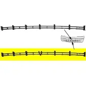VAN WEZEL 3742599 Ventilatiegrille, bumper