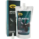 Kroon-Oil Atlantic Gear Oil - Synthetische 75W-90 Transmissieolie - 500ml - Blauw