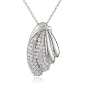 Orphelia Dames 925 Sterling Zilveren Ketting met Hanger - Zilver ZH-4528