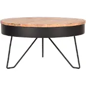 Label51 - Salontafel Saran - Zwart - 80x80x43cm