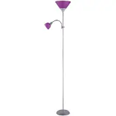 Rabalux 4020, paars, zilver, geschikt voor woonkamer of studeerkamer, IP20, E27, 1 lamp, 125 W