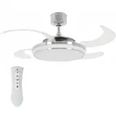 Lt-luce Plafondventilator Fanaway LED Chroom