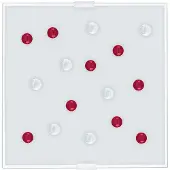 Eglo Santiago 1 - Wand/Plafondlamp - LED - Wit, Helder, Rood