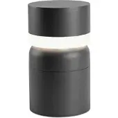 Faro Sokkellamp buiten SETE, zwart, Aluminium, Modern, LED buitenlamp