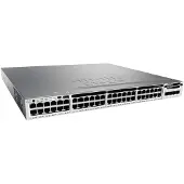 Cisco Catalyst WS-C3850-48T-L, managed Ethernet-switch met 48 poorten - 48 x RJ-45 - Stack-aansluiting - 1 x uitbreidingsslot - 10/100/1000Base-T - Geschikt voor rackmontage