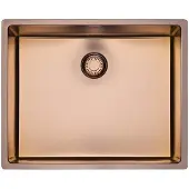 Reginox New York spoelbak 50x40 vlakbouw, onderbouw, vlakopbouw Copper Rose R35153