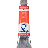 Van Gogh Acrylverf Rood - Acrylpaint - 311 Vermiljoen - Acrylic Verf Paint - Acrylaatverf - Rode Hobbyverf - Watergedragen Verf - Sneldrogende Pigmentrijke Verf - 40ml