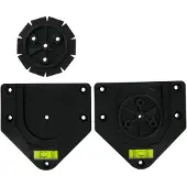 Bull's Click Fix Bracket (Black, 4 Meter with Ring)