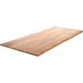 DELIFE Eettafelblad Edge 200x100cm acacia natuur Live-Edge