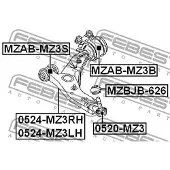 FEBEST 0524-MZ3RH Draagarm