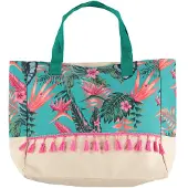 Sarlini - Strandtas turquoise