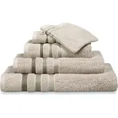Vandyck Prestige Lines Stone Handdoek 60X110