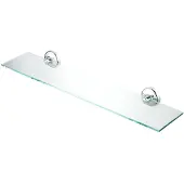 Geesa Hotel planchet met glasplaat 55 x 11,7 cm, chroom