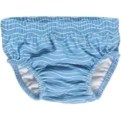 Playshoes UV-bescherming smoky blue / goud / lichtroze / wit