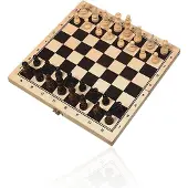 HOT Games Schaak-/backgammon Klapcassette