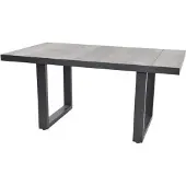 Lesli Living Lounge tafel hoog Prato Negro 140x85cm
