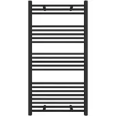 Guido Gusto Designradiator Sofia 115x60cm mat zwart 536W zij aansluiting