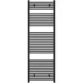 Guido Gusto Designradiator Sofia 180x60cm mat zwart 953W zij aansluiting