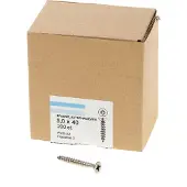 Hoenderdaal Spaanplaatschroef Rvs-A2 Pk PZ2 5.0X40 | 200 stuks - 0203.30.41601