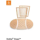 Stokke Sleepi Bed Uitbreidingset Natural