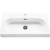 Differnz Somero wastafel 60x38cm wit