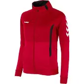 Hummel Authentic Ladies Jacket FZ Rood | Maat XS