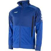 Hummel Authentic Poly FZ Jacket Blauw | Maat L