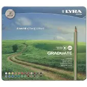 Lyra Graduate Permanent Set kleurpotloden 24 pcs