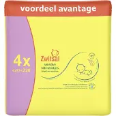 Zwitsal - Sensitive Billendoekjes - 57 doekjes per pak - 4 pakken