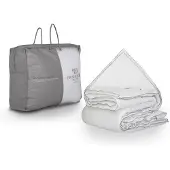 Royal Textile Primaviera Deluxe Percale Baumwolle Touch 4-Seizoenen Dekbed White - 240X200 cm