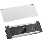 Bachmann Kapsa inbouw stopcontact met USB-A en USB-C wit