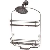 IDesign Doucherek iDesign Weston Douche Caddy Groot Brons